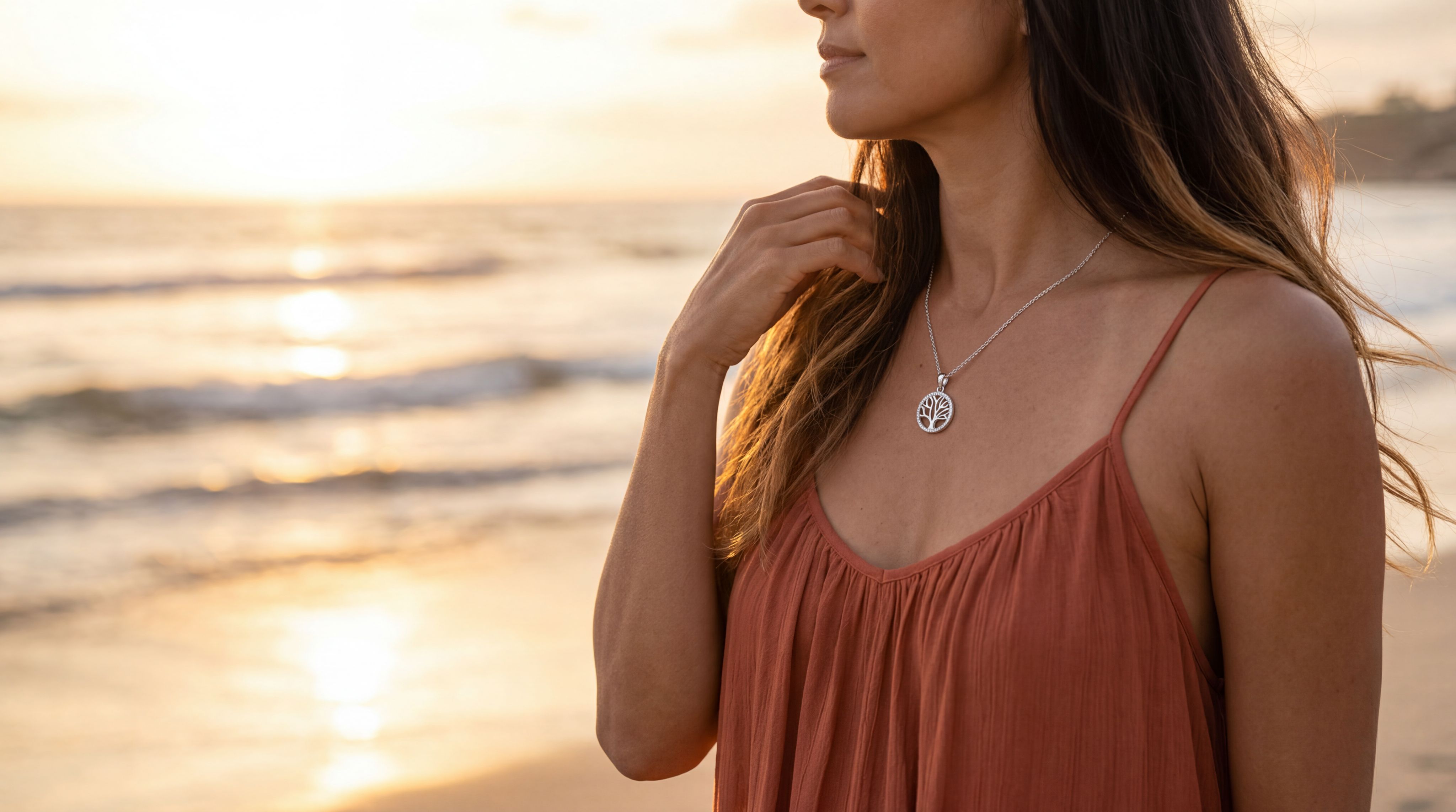 Adrienne Lee Tree of Life Necklace
